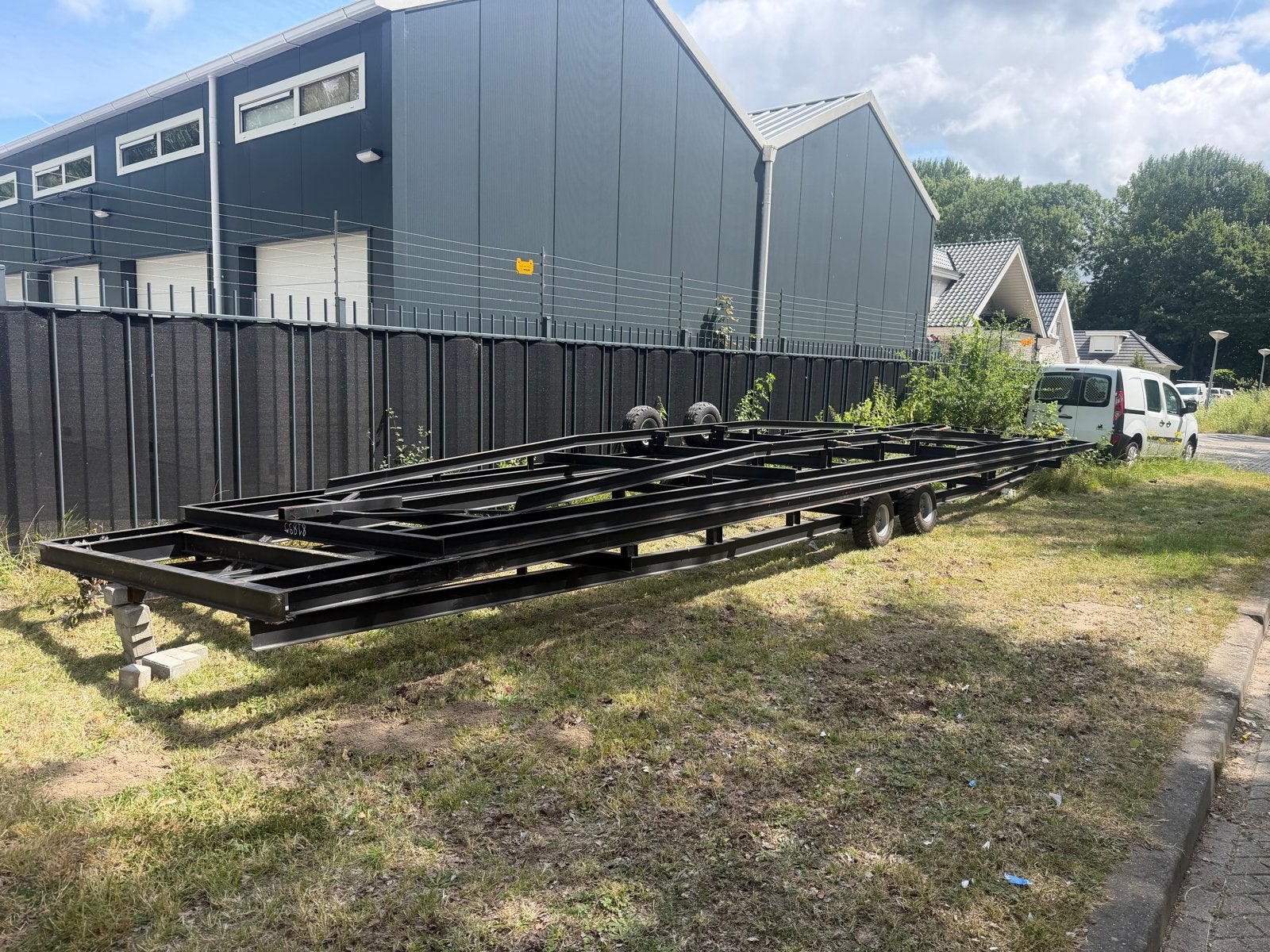 chassis voor chalet, woonwagen, aanleunwoning of tiny house, Overige merken, Rondzit, Particulier, 8 meter en meer