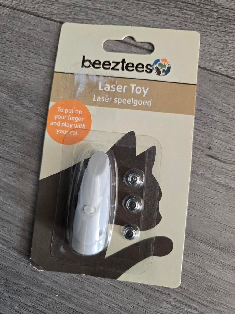 Beeztees finger laserlampje, Nieuw (PW6), Ophalen of Verzenden, Nieuw, Overig speelgoed