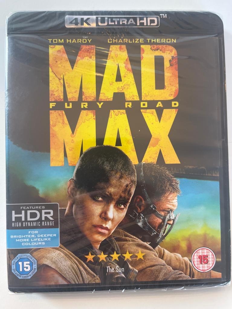 Mad Max: Fury Road 4K Ultra HD Blu-ray (Nieuw in verpakking), Cd's en Dvd's, Blu-ray, Ophalen of Verzenden, Nieuw in verpakking
