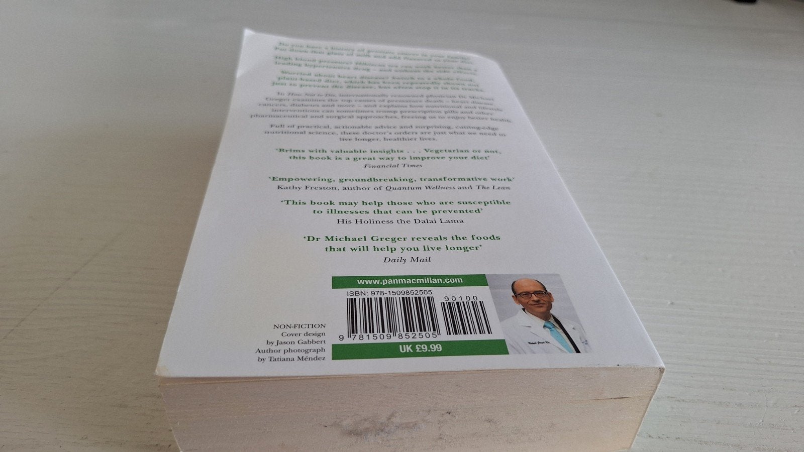 How Not to Die: Gezondheid en Voeding, Boeken, Ophalen of Verzenden, Gelezen, Gezondheid en Conditie, Michael Greger, MD met Gene Stone