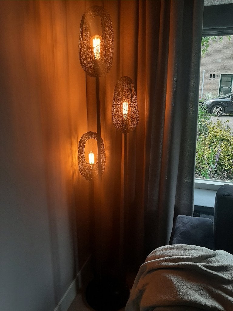 Staande lamp., Huis en Inrichting, Ophalen, Zo goed als nieuw, Metaal, 150 tot 200 cm