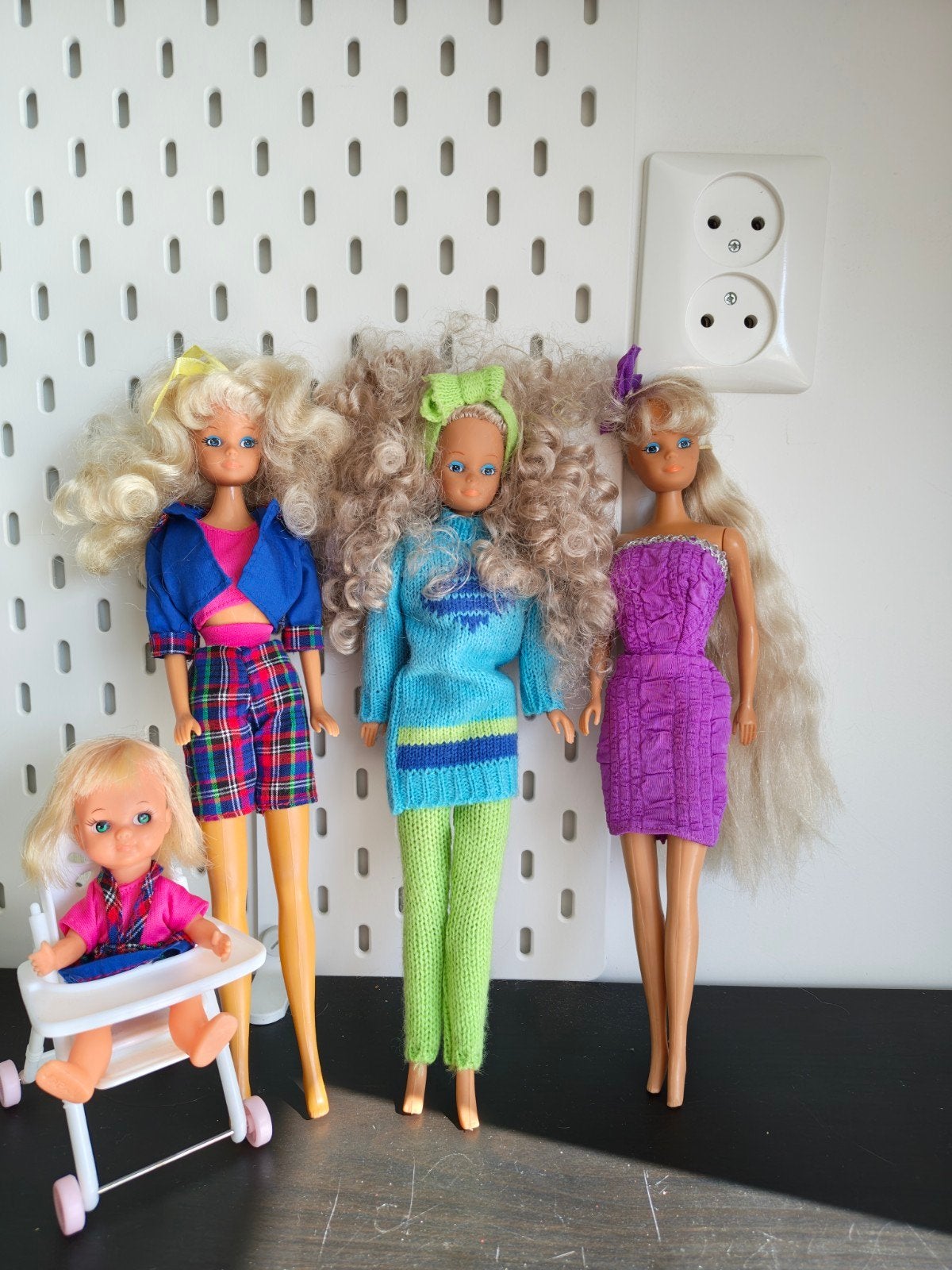3 vintage Steffie Love poppen uit de jaren '80-'90, Ophalen of Verzenden
