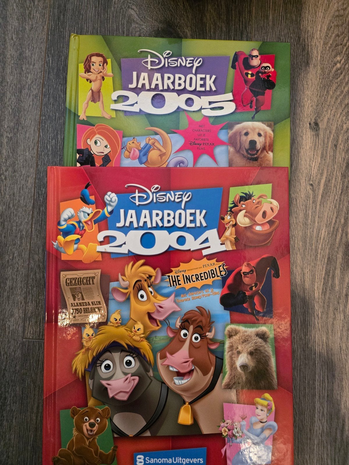 Disney Jaarboek 2004 & 2005 - Set van 2, Ophalen, Nieuw, Diverse Disney Auteurs, Fictie algemeen