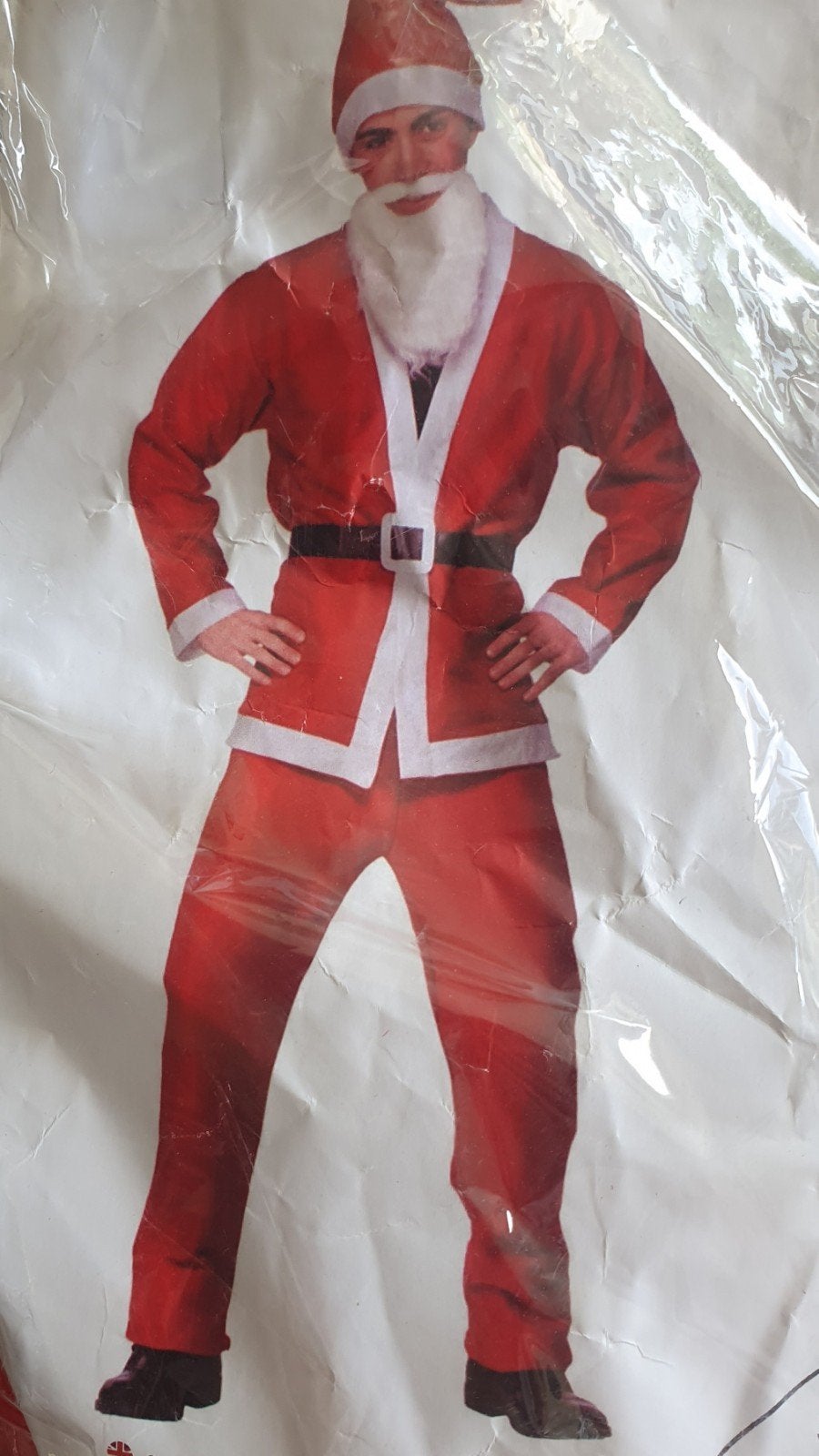 kerstmanpak volwassene nieuw, Ophalen of Verzenden, Nieuw