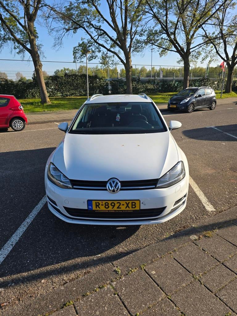 Volkswagen Golf Variant 1.4 TSI  7-DSG 2015 Wit, Auto's, 4 cilinders, Wit, Golf Variant, 1247 kg