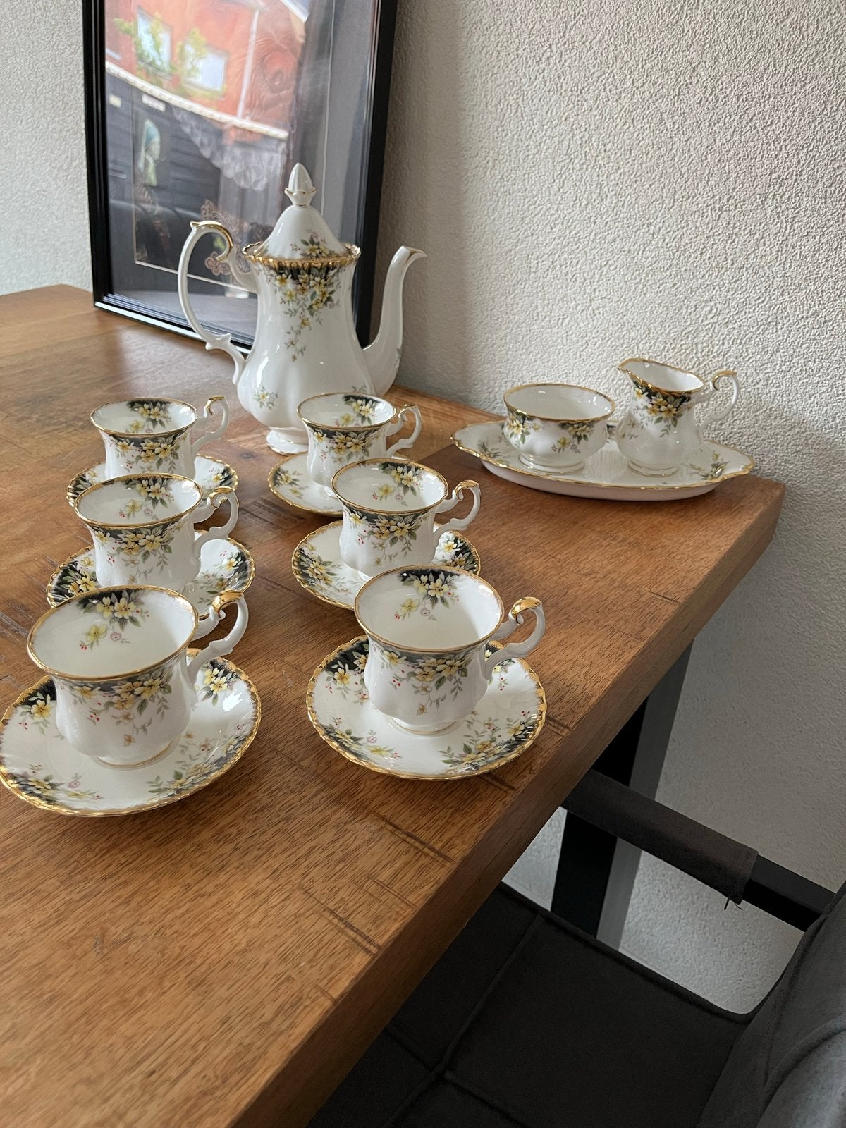 Royal Albert Royal Ascot theeservies - 17-delig, Ophalen of Verzenden