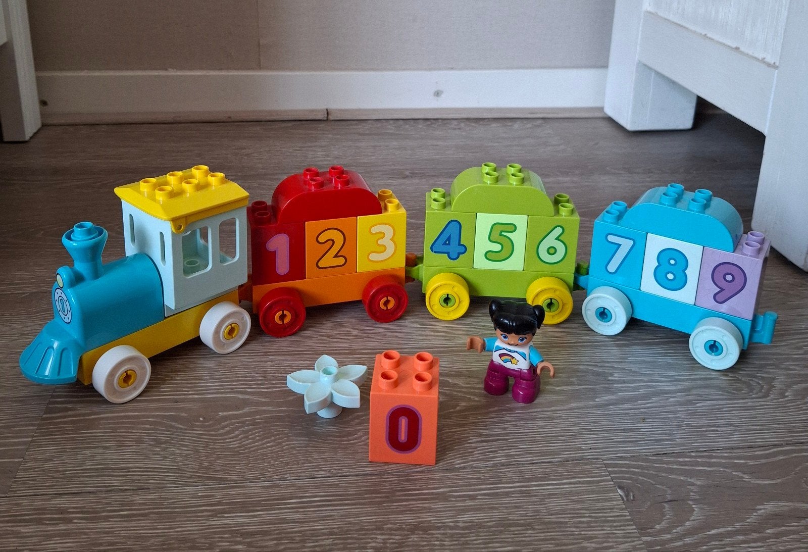 Cijfertrein 2, Ophalen of Verzenden, Zo goed als nieuw, Duplo