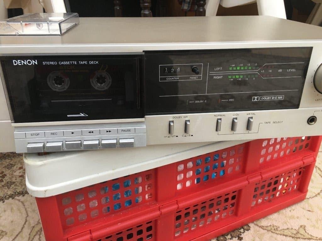 Cassettedeck Denon DR-170, Audio, Tv en Foto, Cassettedecks, Ophalen of Verzenden, Enkel, Denon, Tiptoetsen