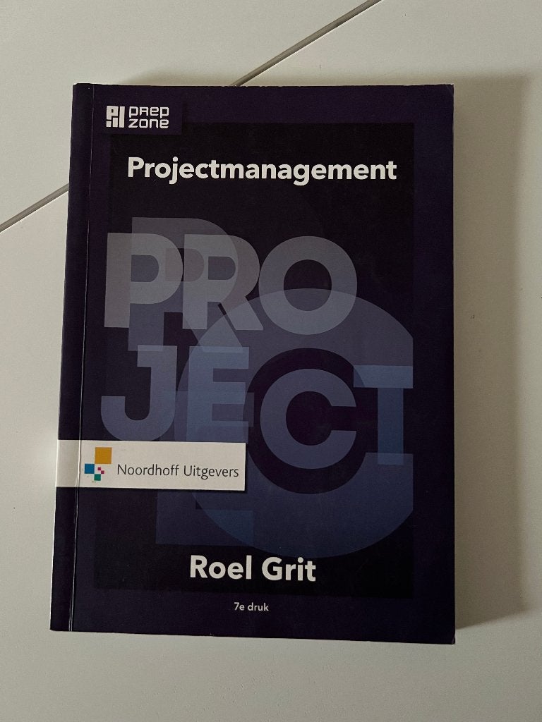 Projectmanagement (7e druk) - Roel Grit, Ophalen of Verzenden, Beta, Zo goed als nieuw, HBO