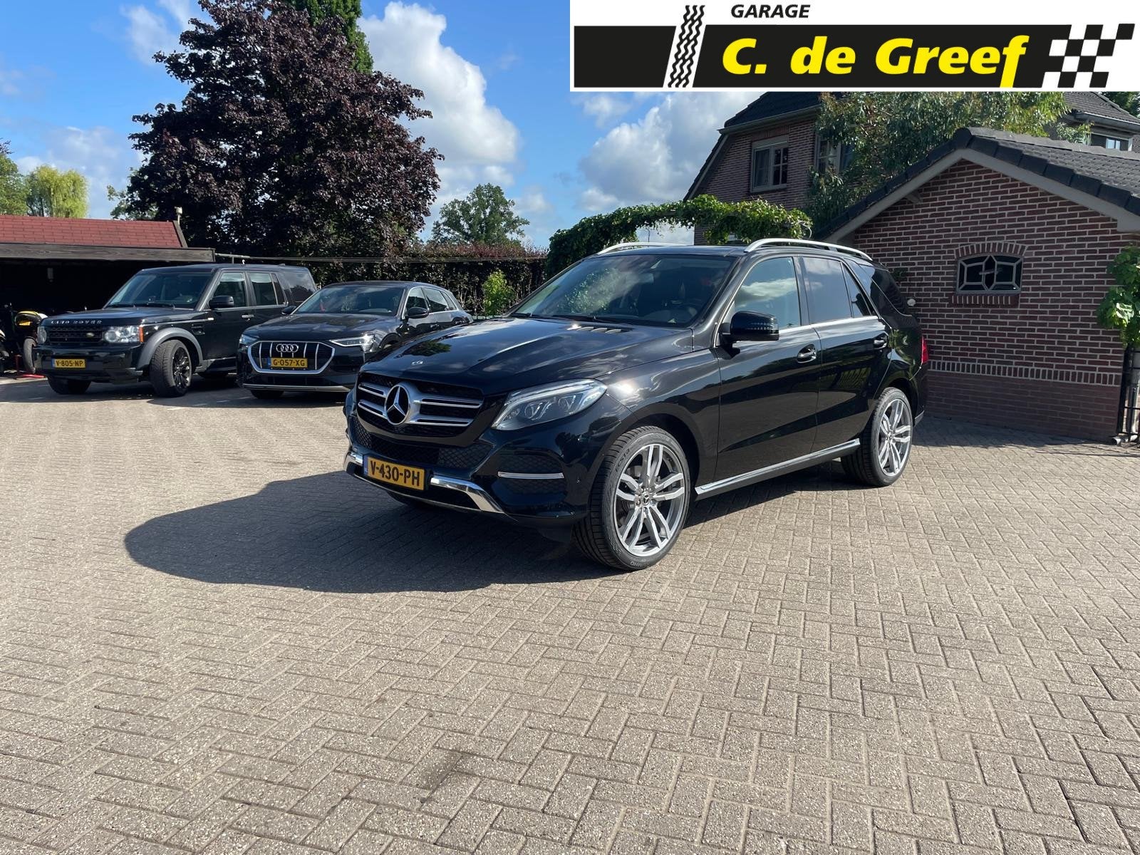 Mercedes-Benz GLE-klasse 350 d 4MATIC AMG grijs kenteken, Auto's, Mercedes-Benz, Automaat, Stof, Gebruikt, GLE