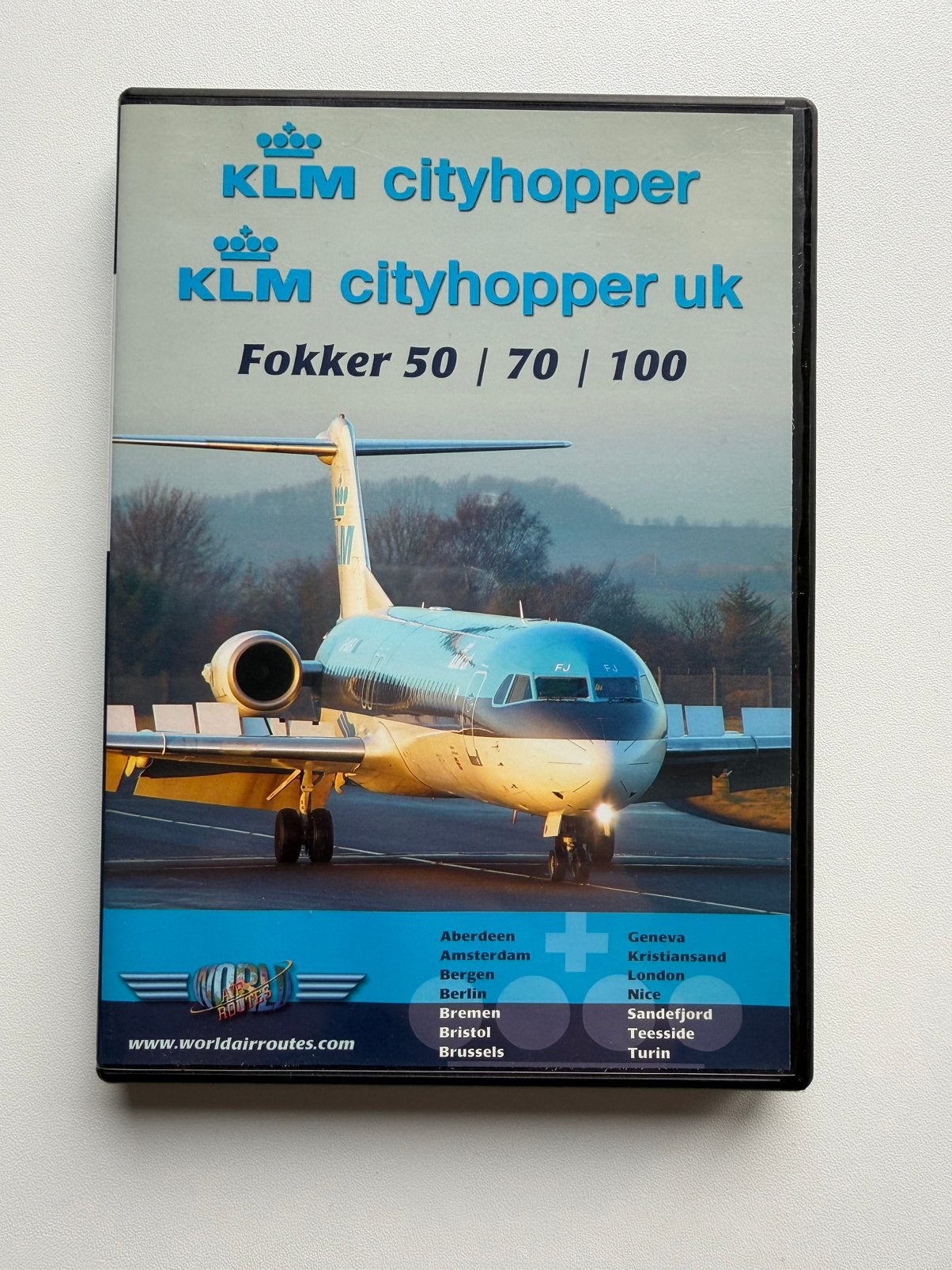 KLM Cityhopper / Cityhopper UK / Fokker 50 / 70 / 100 - DVD, Verzenden, Zo goed als nieuw