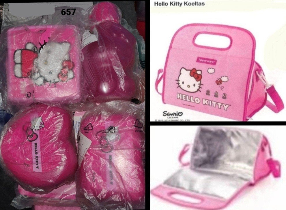 Tupperware Hello Kitty Setjes (zie omschrijving), Huis en Inrichting, Overige kleuren, Overige typen, Nieuw, Ophalen of Verzenden