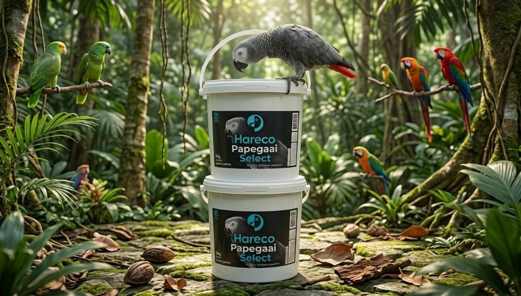 Hareco papegaai select, nieuw in ongeopende verzegelde emmer, Ophalen