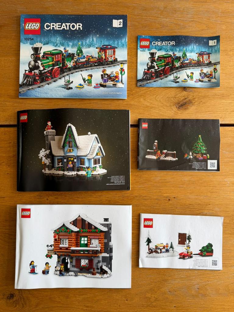 Lego handleiding 10254 10293 10325, Ophalen, Zo goed als nieuw