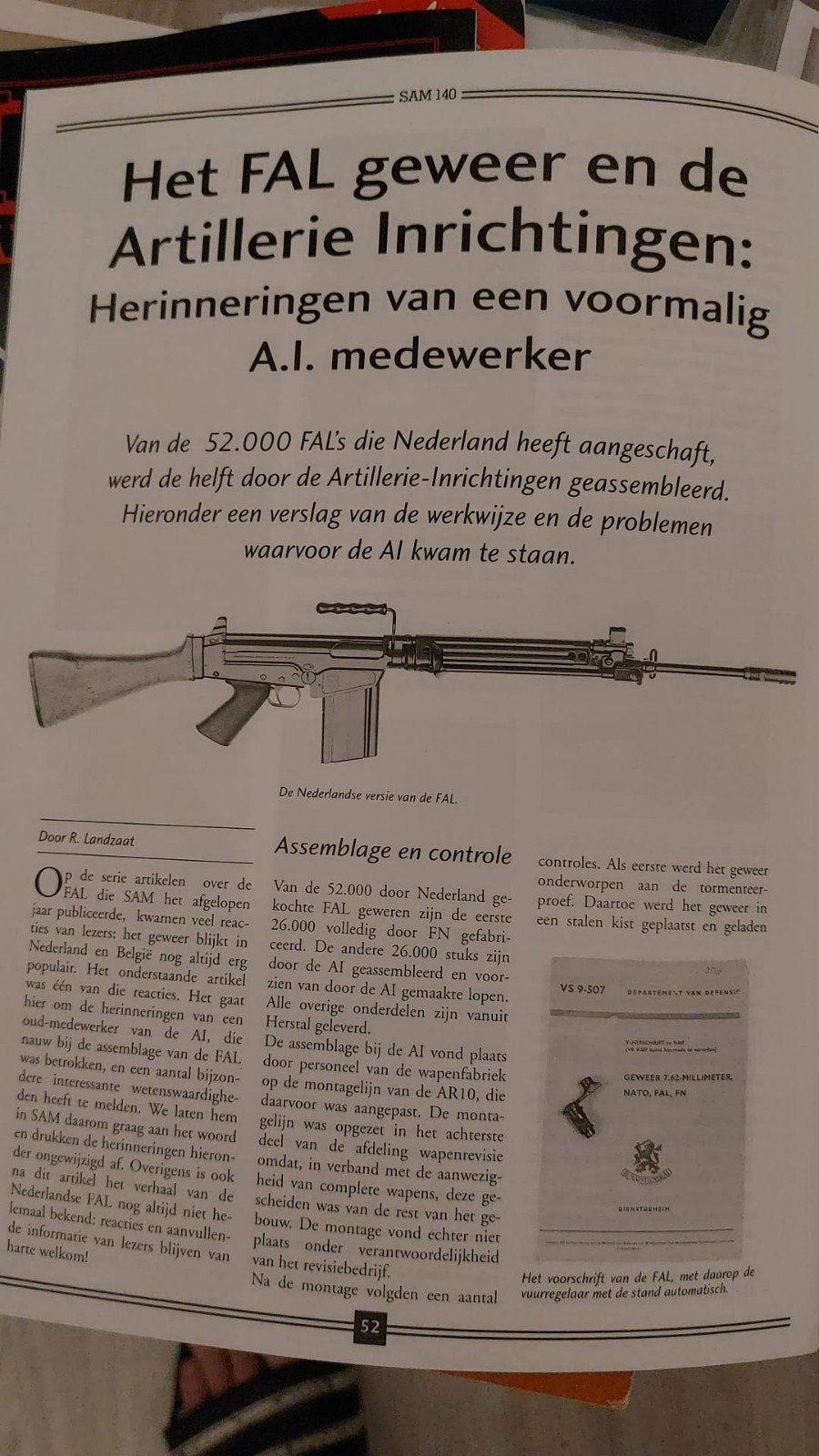 Gezocht: SAM WAPEN MAGAZINE., Verzamelen, Ophalen of Verzenden, Landmacht, Nederland, Boek of Tijdschrift