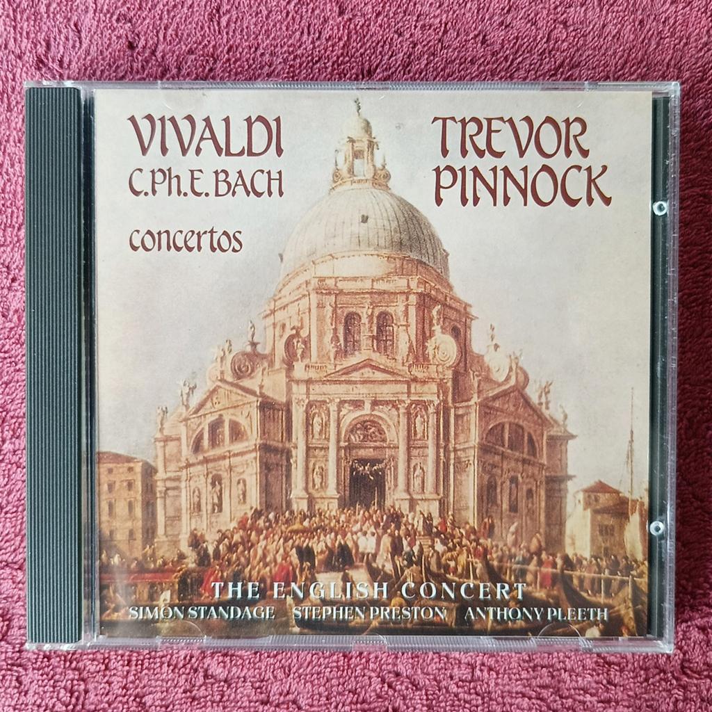 Vivaldi C.Ph.E.Bach - Trevor Pinnock - Concertos, Gebruikt, Met libretto, Ophalen of Verzenden, Orkest of Ballet