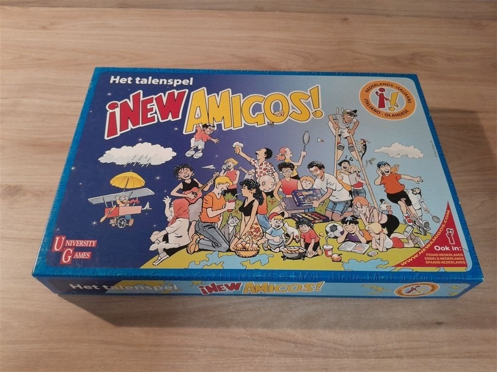New Amigos - Het talenspel - Italiaans - Nederlands - s5866, Verzenden, Zo goed als nieuw