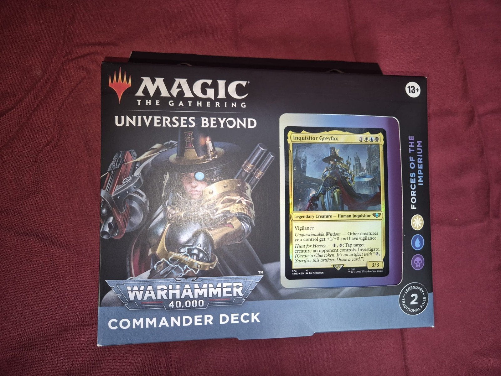 Magic the Gathering, Ophalen of Verzenden, Zo goed als nieuw, Speeldeck