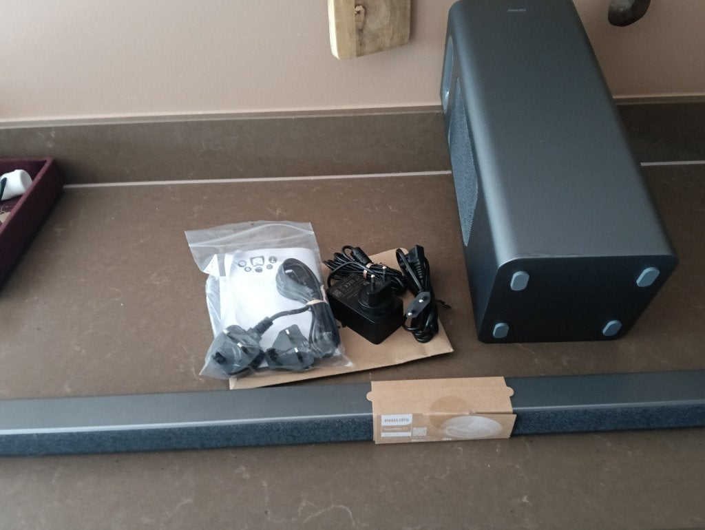 Philips TAB6309 Soundbar met draadloze subwoofer, Ophalen, Bluetooth, Zo goed als nieuw
