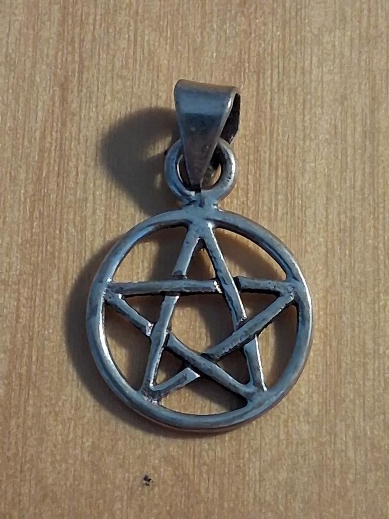 Zilveren hanger-- afmeting 2cm, Verzenden, Nieuw, Zilver, Zilver