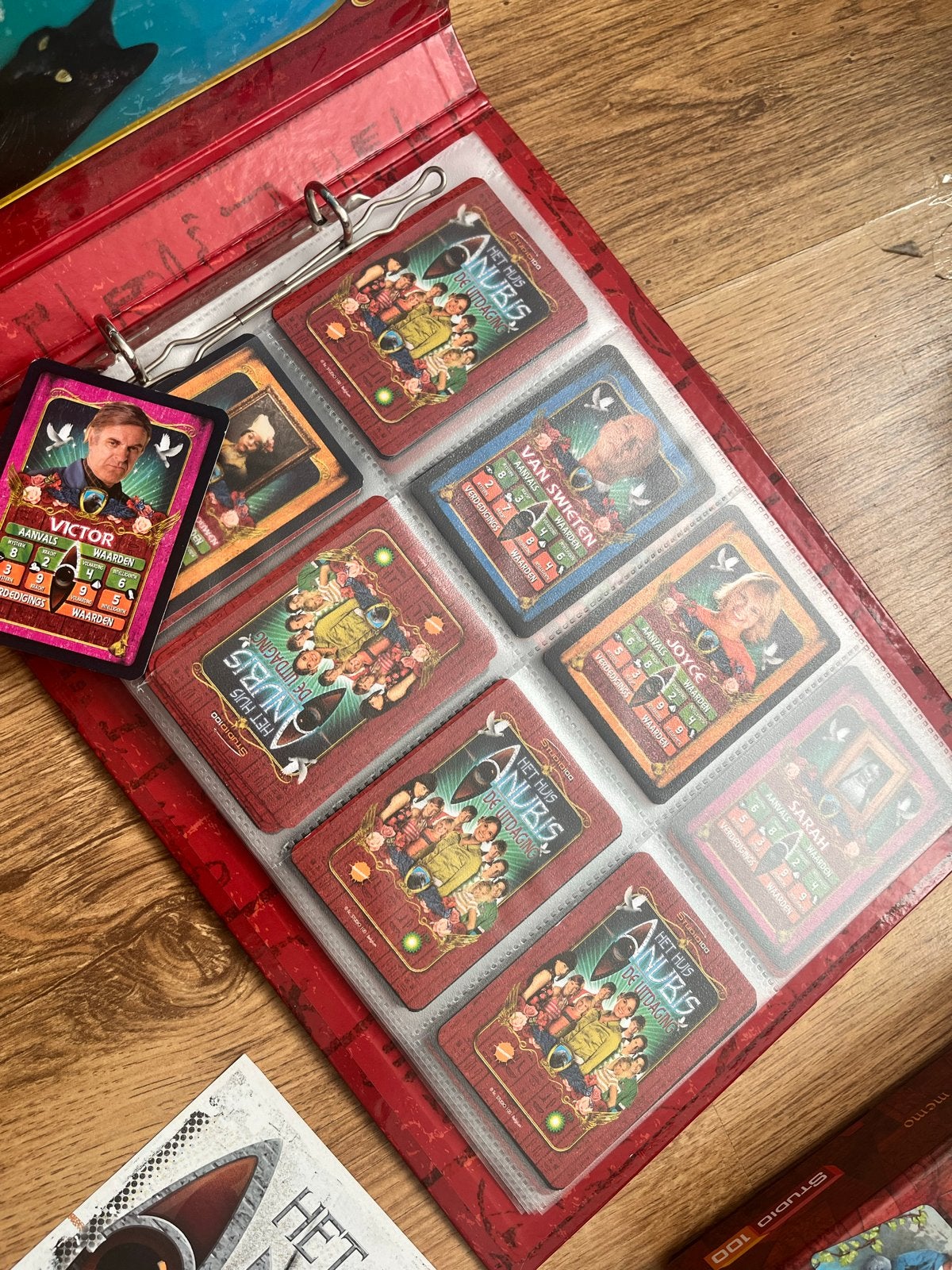 Het Huis Anubis: Spaaralbum, poster en Triple Memo, Verzamelen, Ophalen of Verzenden, Gebruikt