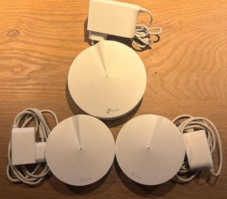 TP-Link Deco Deco Mesh set 2 st – M9 Plus / M5, Computers en Software, Ophalen of Verzenden, Zo goed als nieuw