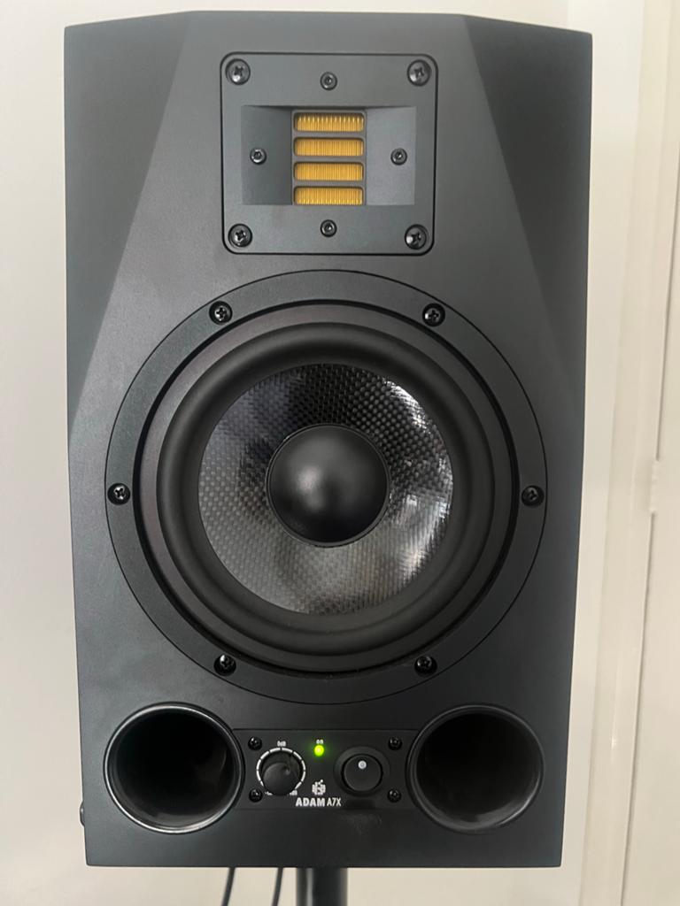 Adam A7X Studio Monitor (set) - Zo goed als nieuw, Ophalen of Verzenden, Zo goed als nieuw, Front, Rear of Stereo speakers, Overige merken