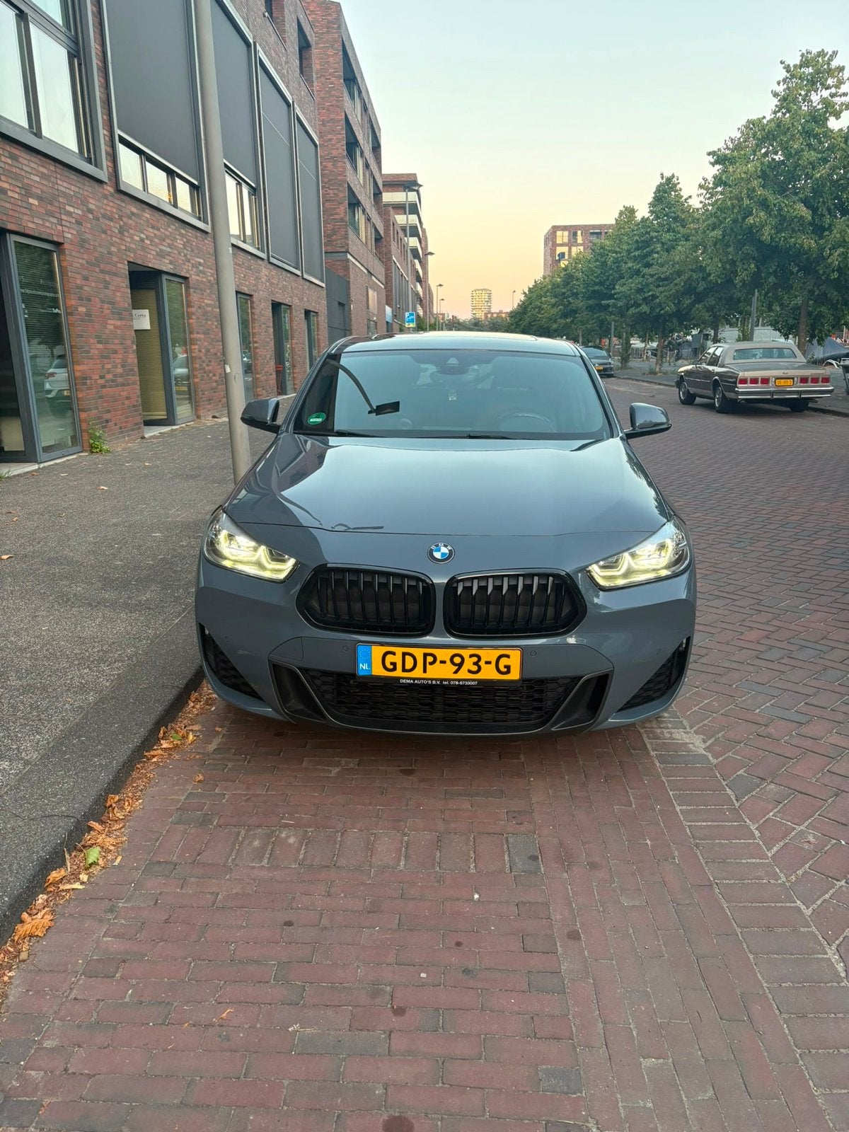 BMW X2 Xdrive20i 192pk Aut 2020 Grijs, Auto's, Automaat, 1998 cc, Zwart, 2000 kg