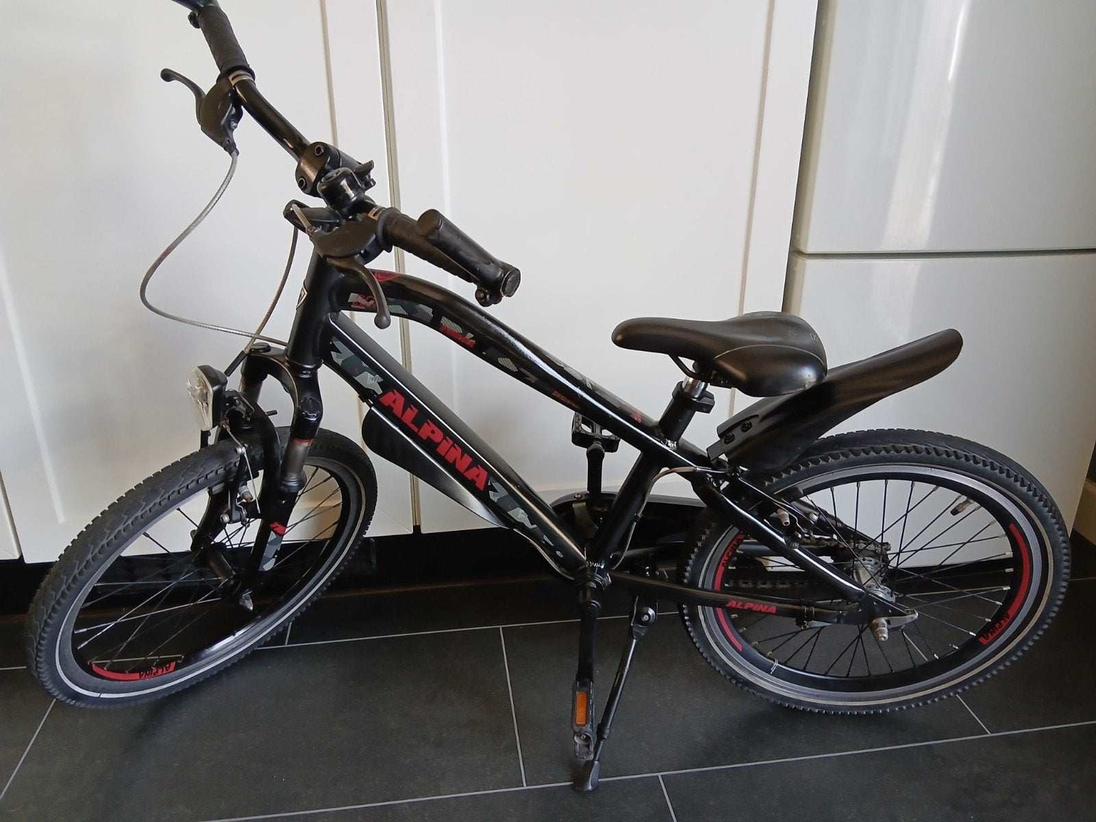 In Perfecte staat keurige alpina trail jongensfiets 20 inch, Ophalen, Zo goed als nieuw, 20 inch, Handrem