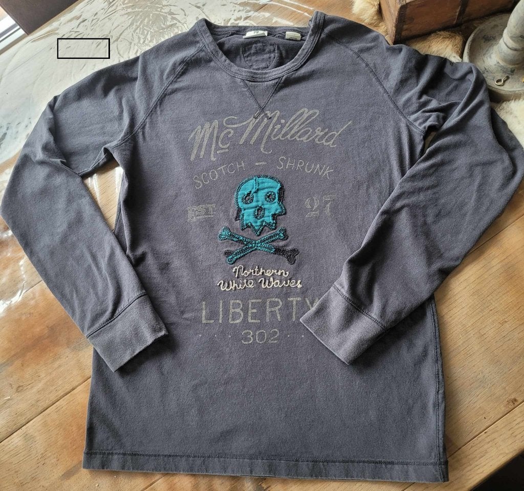 ‍️ Stoere Scotch Shrunk Longsleeve - Maat 164, Gebruikt, Scotch Shrunk, Ophalen of Verzenden, Shirt of Longsleeve