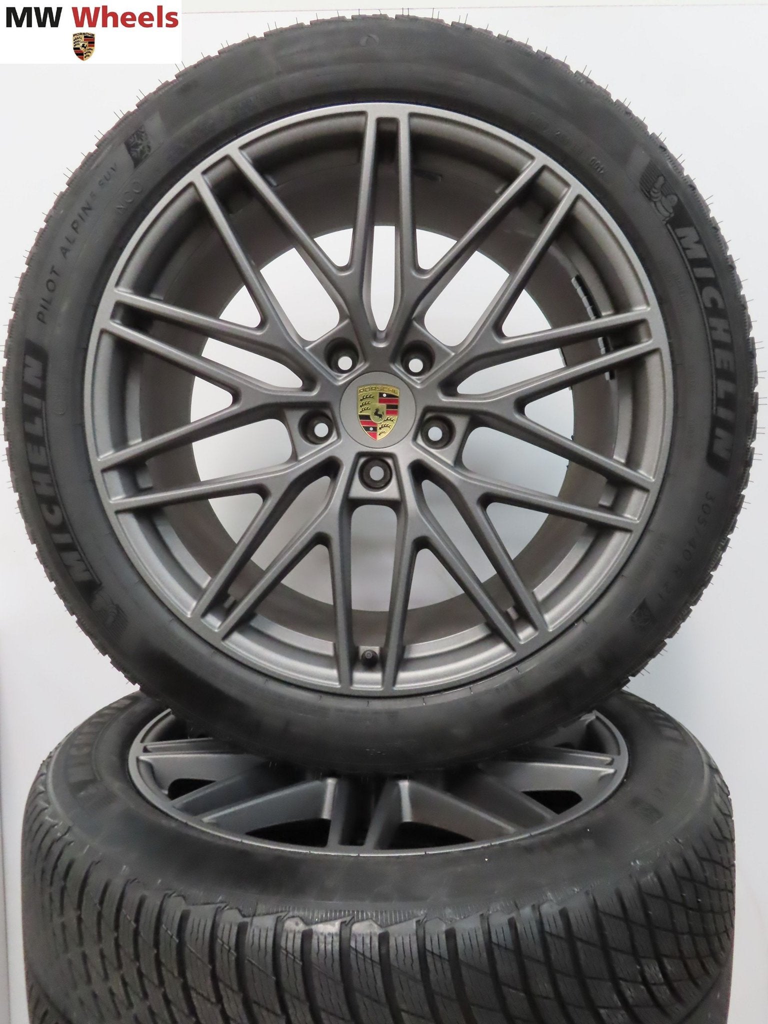 Porsche 21 inch velgen Cayenne 9Y SUV 2025 winterbanden, Gebruikt, -, 285 mm, -