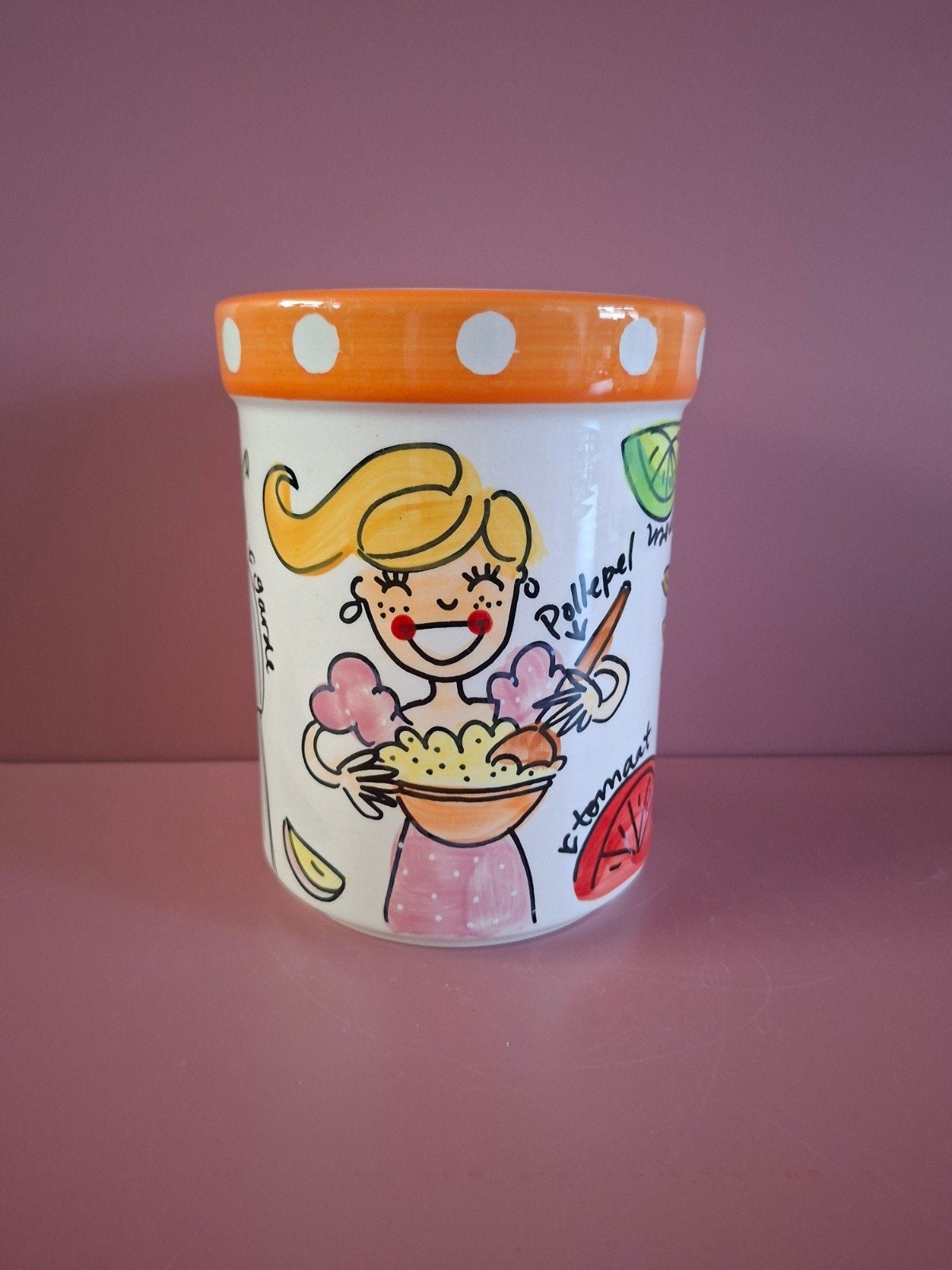 Blond Amsterdam pollepelpot, Overige typen, Ophalen of Verzenden, Zo goed als nieuw, Blond Amsterdam