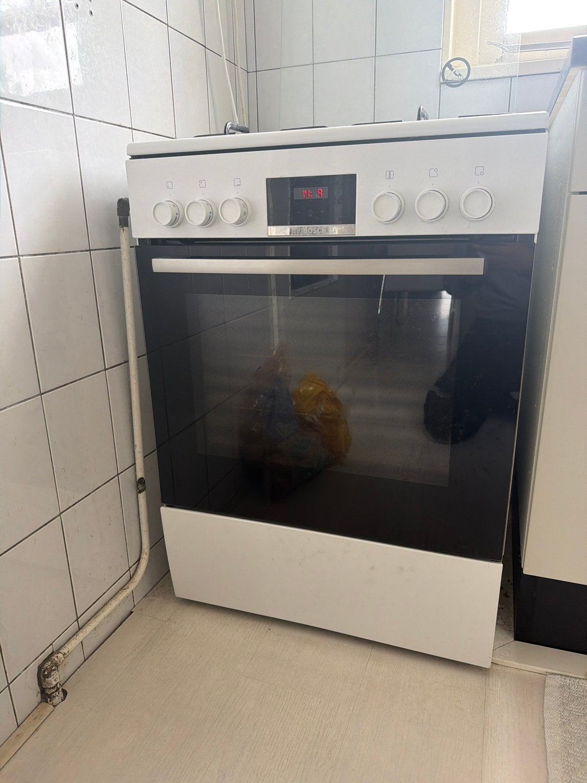 Bosch Vrijstaand Elektrisch Fornuis met Oven, Witgoed en Apparatuur, Fornuizen, Ophalen, Gebruikt, Hete lucht, 60 cm of meer