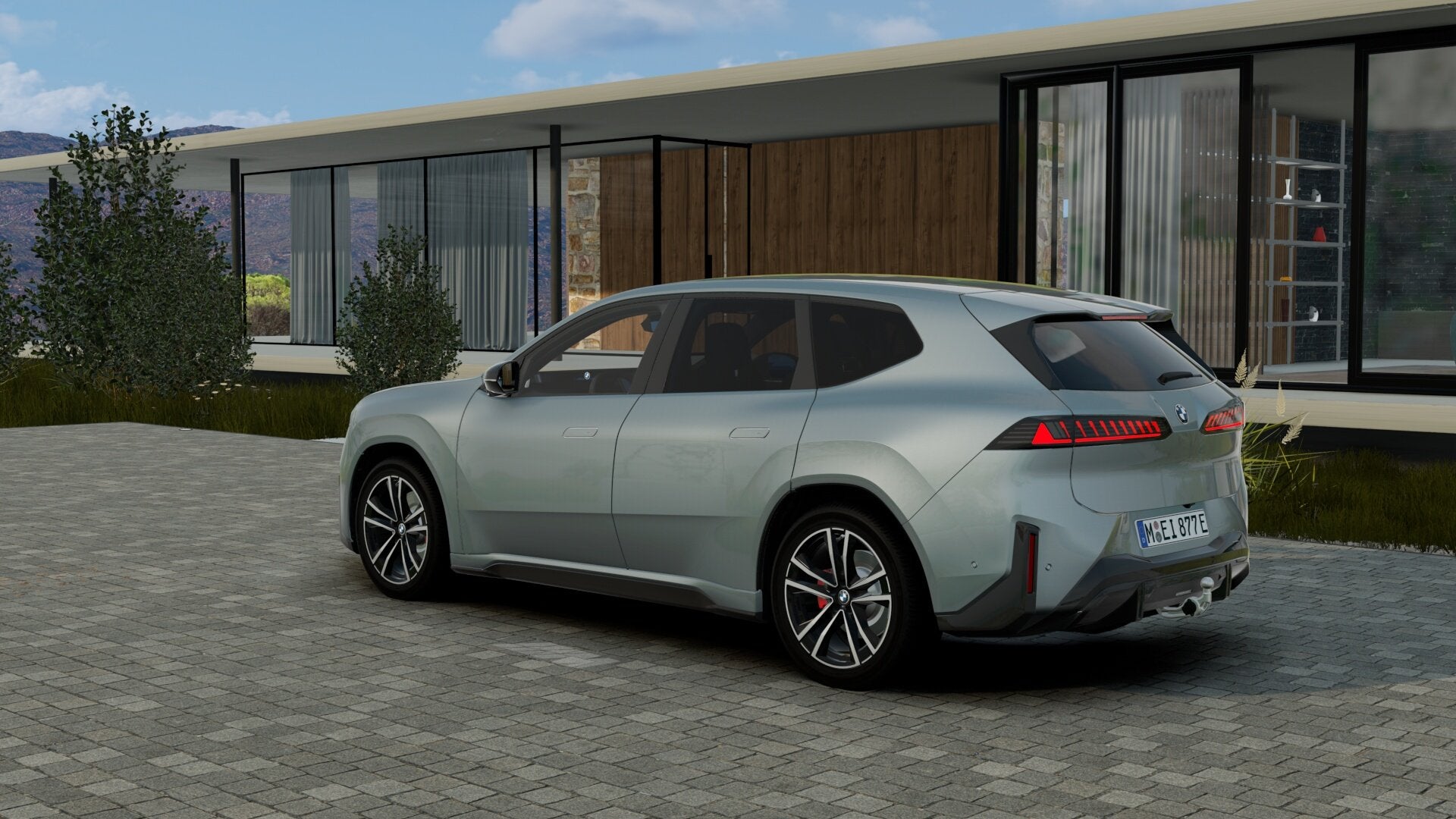 BMW iX3 40 eDrive M Sport / Trekhaak / M sportstoelen / 3D H, Automaat, Achterwielaandrijving, Zwart, Stoelverwarming
