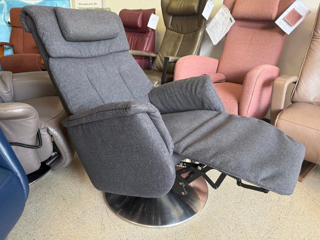 Prominent Göteborg sta op stoel relax fauteuil, Ophalen of Verzenden, Zo goed als nieuw, Stof, Gratis bezorging regio Utrecht met garantie