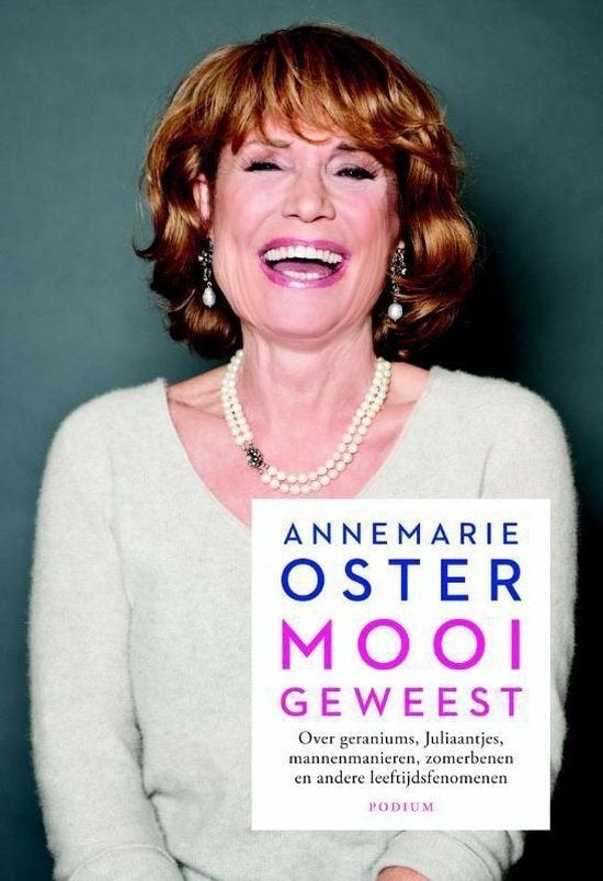 Mooi geweest  Biografie van Annemarie Oster, Ophalen of Verzenden, Zo goed als nieuw, Annemarie Oster, Film, Tv en Media