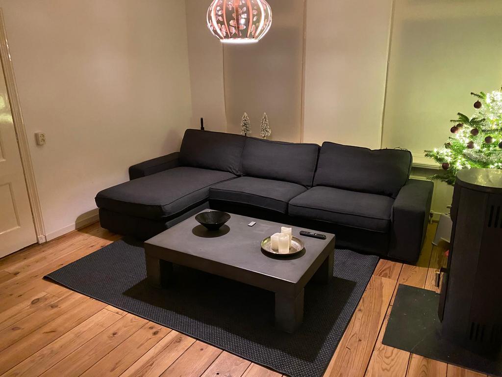 Salontafel betonlook, Huis en Inrichting, Tafels | Salontafels, Ophalen, 100 tot 150 cm, 50 tot 100 cm, Zo goed als nieuw
