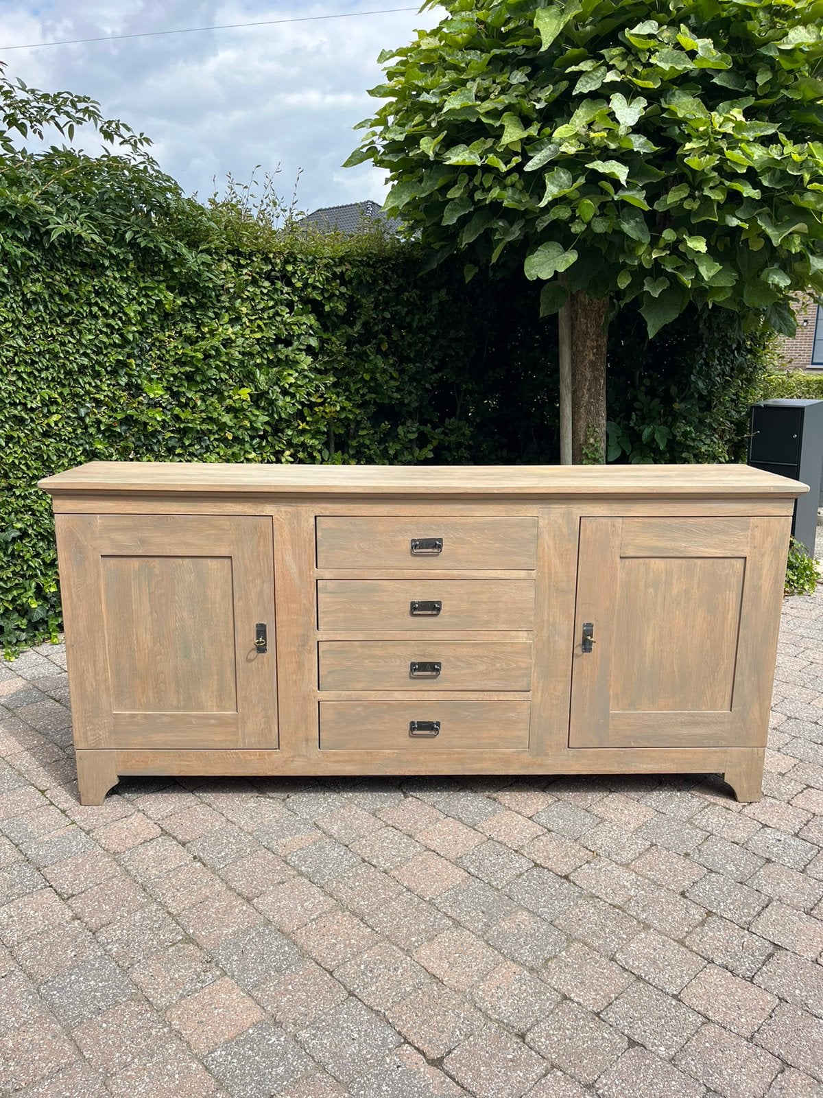 Schitterende landelijke dressoir=>Nieuwprijs was 1995 euro, Ophalen, Zo goed als nieuw, 25 tot 50 cm