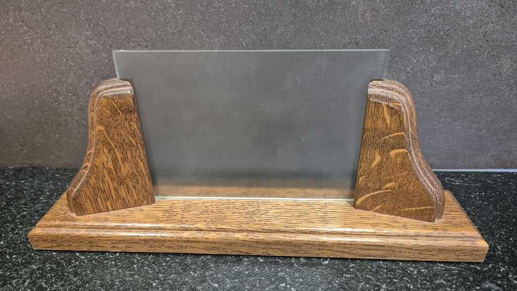 Vintage fotolijst in eikenhout staander, Oisterwijk. 5A13, Tweedehands verkoop, Tweedehands verkoop, Gebruikt, Ophalen of Verzenden