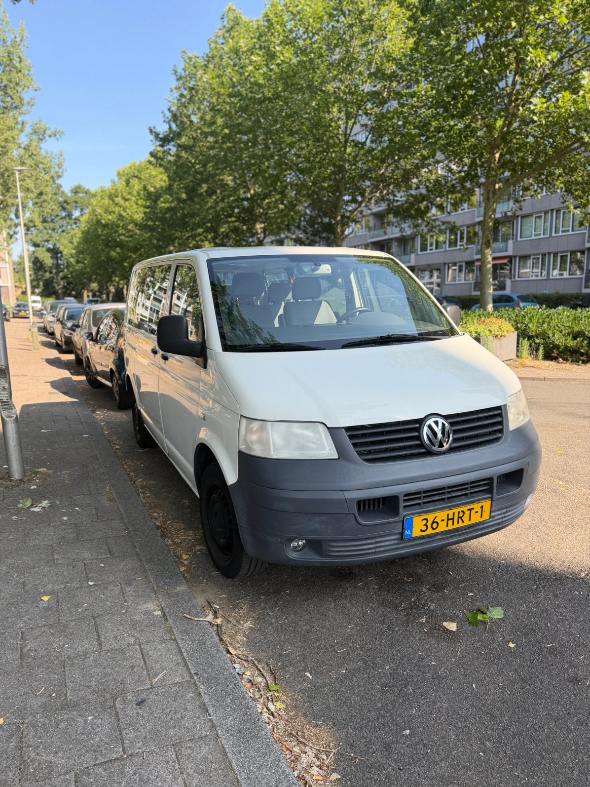 Volkswagen Transporter 1.9 TDI Kombi 62KW 2009 Wit, Auto's, Volkswagen, Wit, Origineel Nederlands, 1896 cc, Te koop