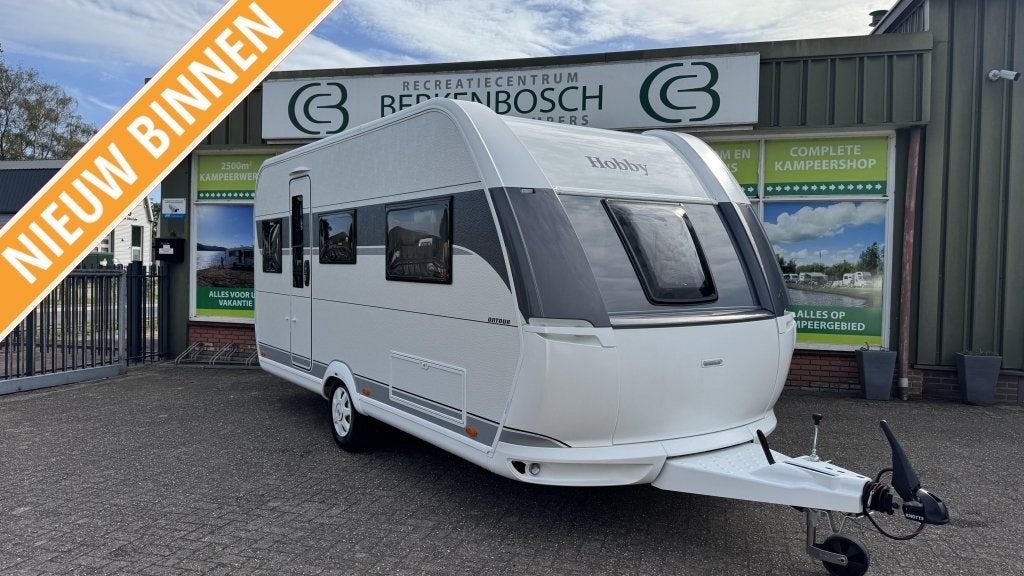 Hobby On Tour 460 DL Enkele bedden NIEUW 2026!, Caravans en Kamperen, Schokbreker, Hobby, Bedrijf, Treinzit