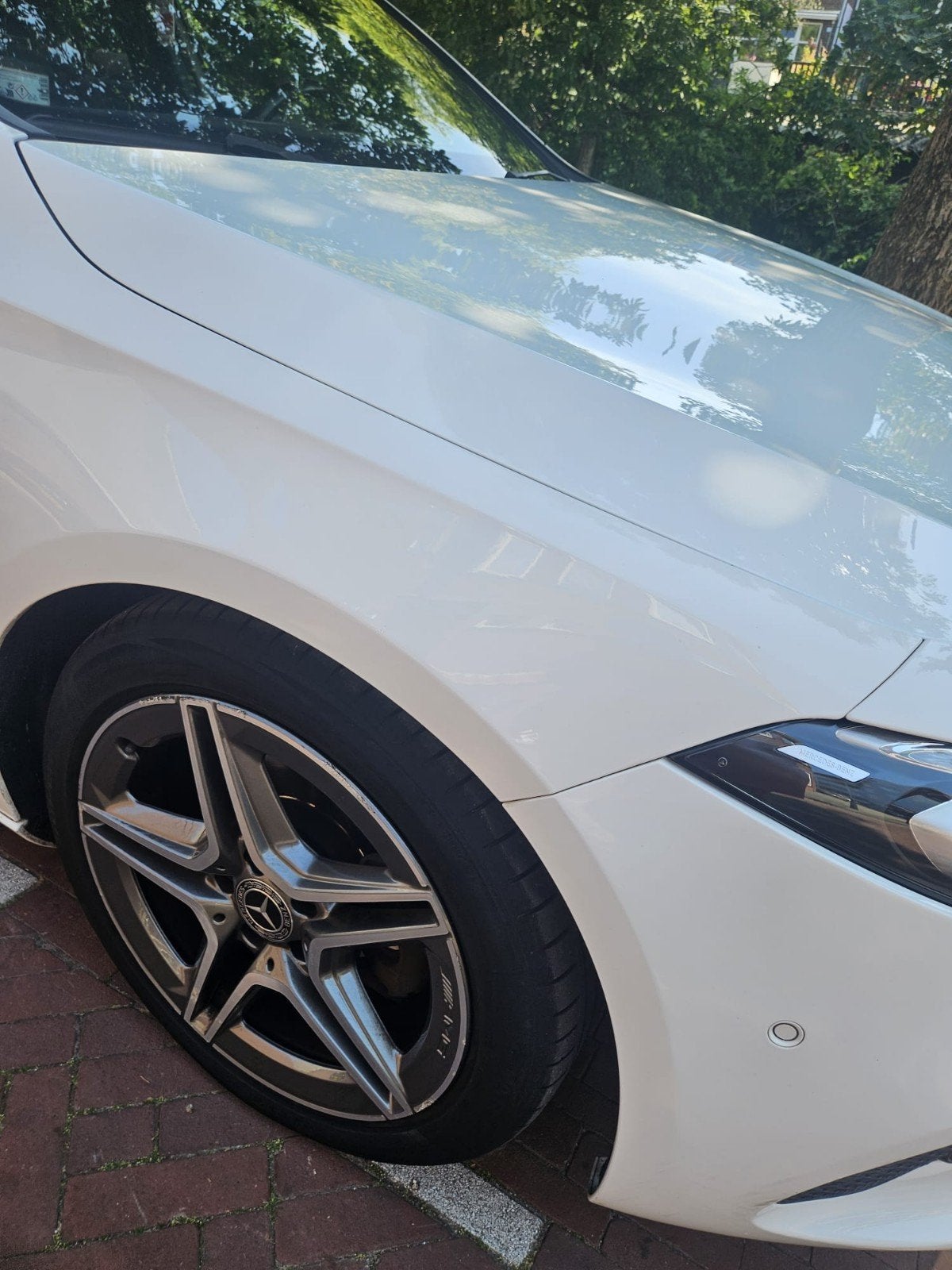 Mercedes-Benz A-Klasse A 180 d 116pk 7G-DCT 2019 Wit, Auto's, 1345 kg, 4 cilinders, Wit, Diesel