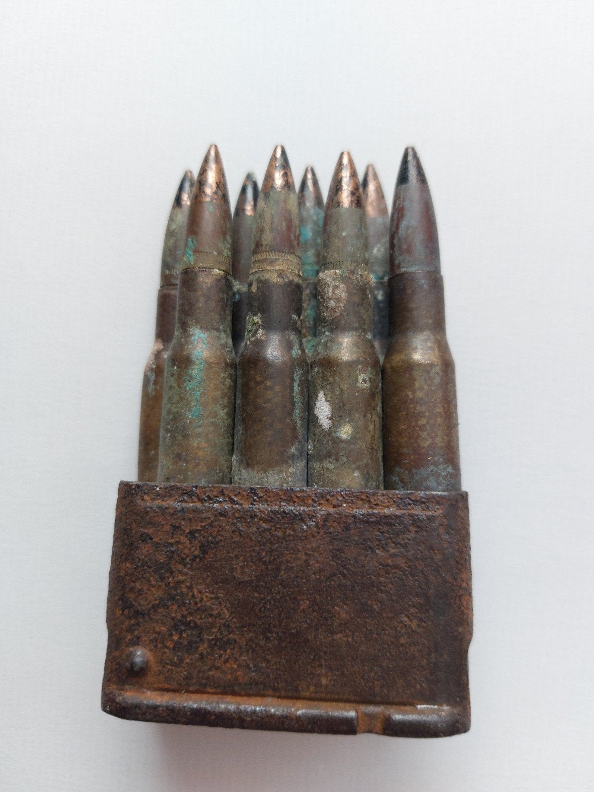 M1 Garand clip schuurvondst wo2, Verzamelen, Militaria | Tweede Wereldoorlog, Ophalen of Verzenden, Amerika, Hulzen of Bodemvondsten