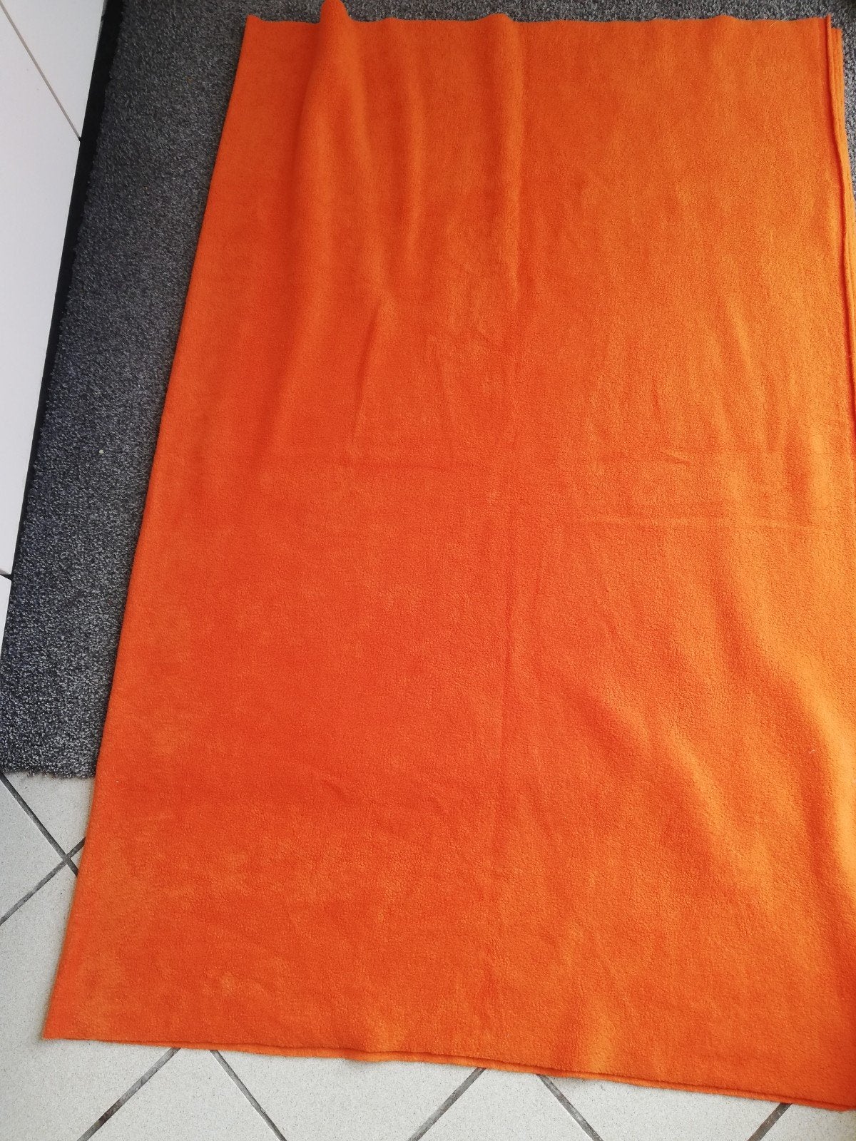 Oranje fleece, 120 cm of meer, Nieuw, Oranje, Ophalen of Verzenden