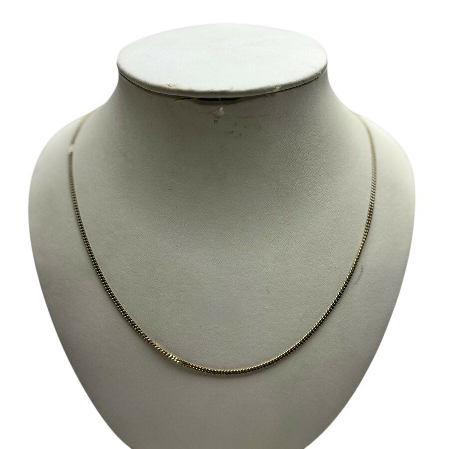 Hetenketting gourmet schakel 14k goud, Sieraden, Tassen en Uiterlijk, Ophalen of Verzenden, Zo goed als nieuw, Goud, Goud