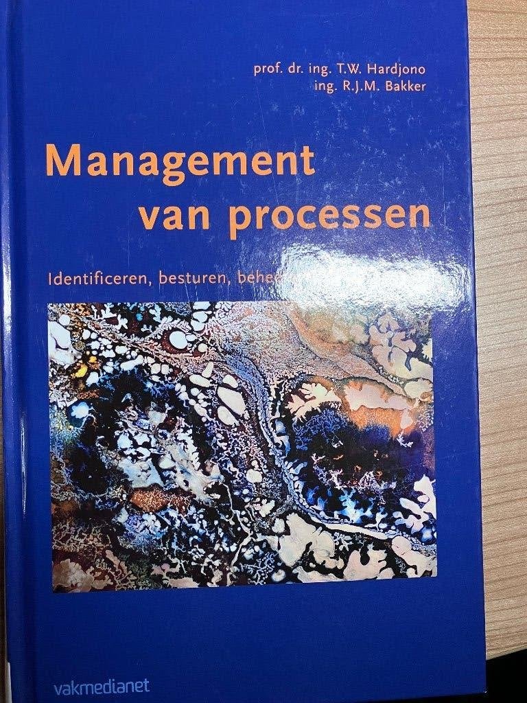 managment van processen, Ing bakker, Zo goed als nieuw, Beta, HBO