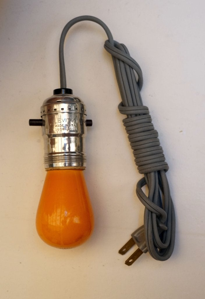 Leviton schakelbare lampfitting (660W-220V) met DOKA lamp?, Ophalen of Verzenden