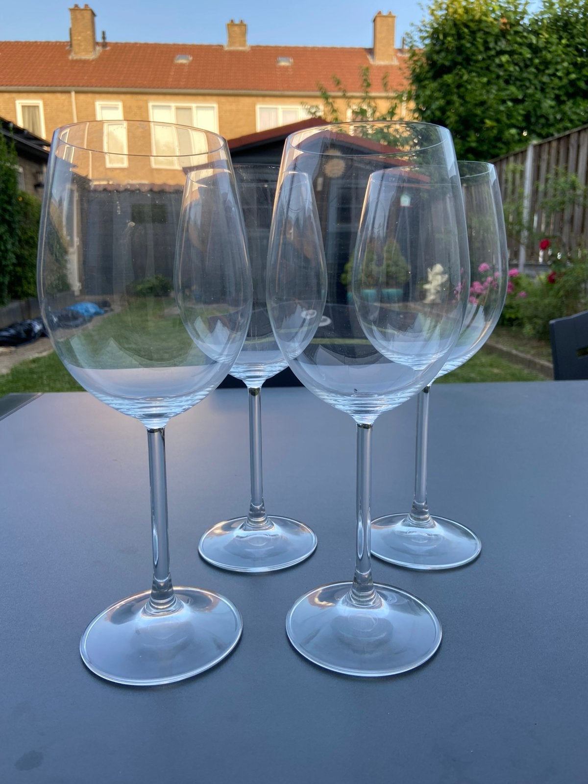 Krustallen Wijnglazen - Zo goed als nieuw., Verzamelen, Glas en Borrelglaasjes, Ophalen, Zo goed als nieuw, Overige typen