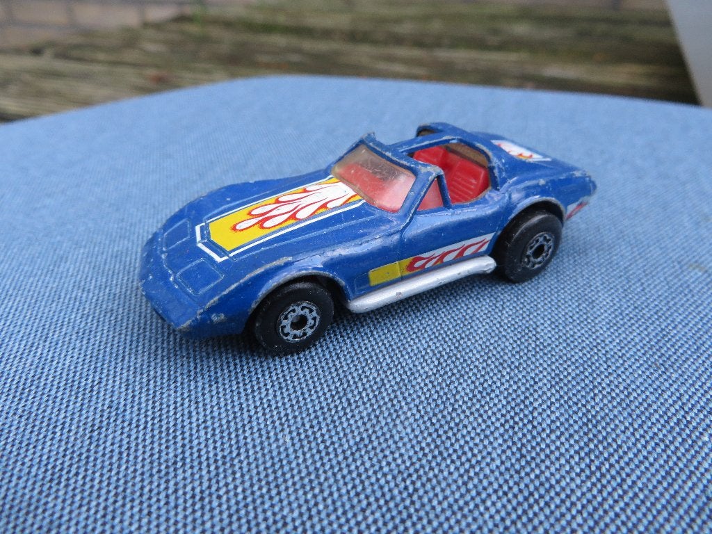 Matchbox Chevrolet Corvette Superfast, Ophalen of Verzenden, Gebruikt, Auto