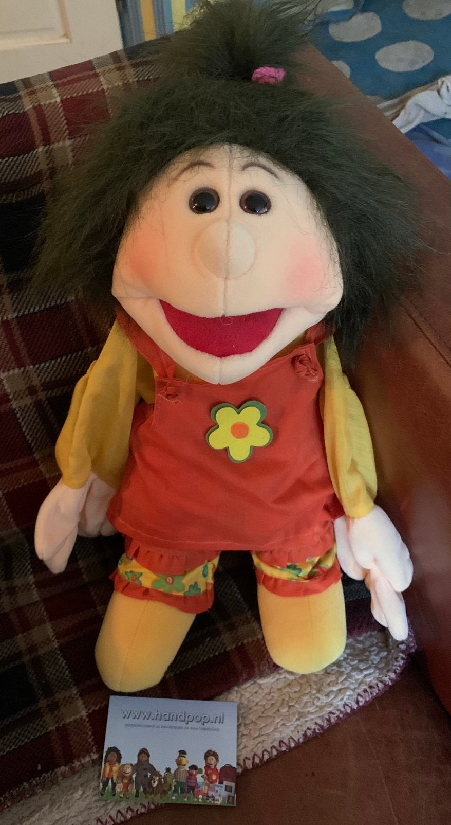Handpop Nanni 49cm., Ophalen of Verzenden, Nieuw, Overige typen